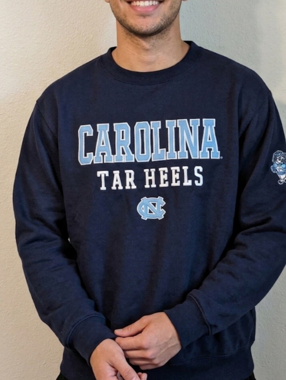 Stadium Athletics Blue Carolona Tar Heels Sweatshirt Mens Size XL  Fleece